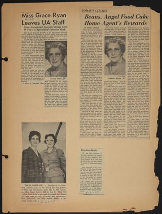 Beta Epsilon Chapter Scrapbook, 1951-1981, Page 1