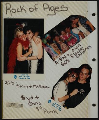 Alpha Phi Scrapbook, 1988, Page 4