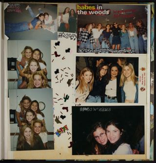 Alpha Phi Spring New Member Class Scrapbook, 1995, Page 3