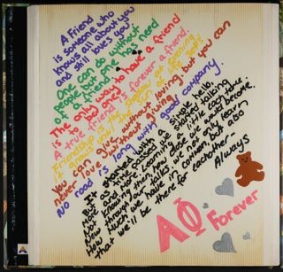 Alpha Phi Spring New Member Class Scrapbook, 1995, Page 12