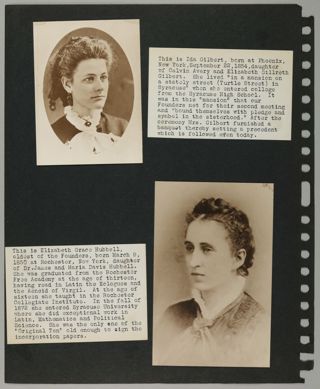 Beta Epsilon Chapter Alpha Phi Memorabilia Scrapbook, Page 6