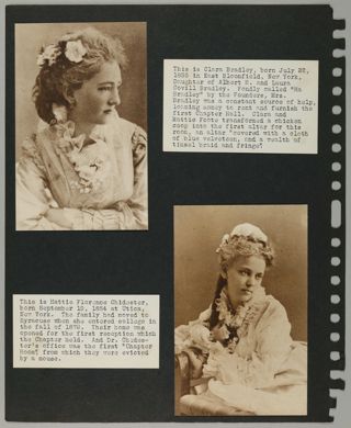 Beta Epsilon Chapter Alpha Phi Memorabilia Scrapbook, Page 8