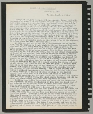 Beta Epsilon Chapter Alpha Phi Memorabilia Scrapbook, Page 10
