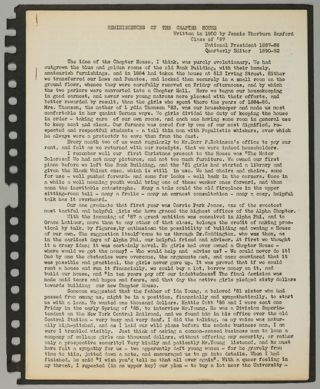 Beta Epsilon Chapter Alpha Phi Memorabilia Scrapbook, Page 15