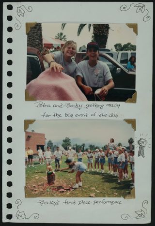 Alpha Phi Beta Epsilon Chapter Scrapbook, 1992-1993, Page 11