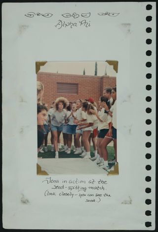 Alpha Phi Beta Epsilon Chapter Scrapbook, 1992-1993, Page 10