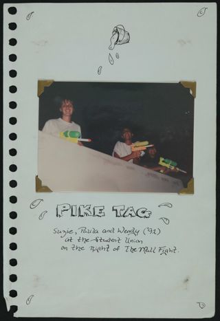 Alpha Phi Beta Epsilon Chapter Scrapbook, 1992-1993, Page 13