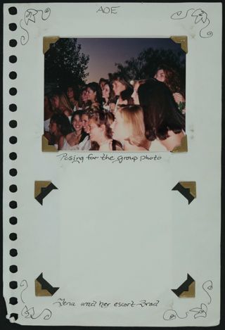 Alpha Phi Beta Epsilon Chapter Scrapbook, 1992-1993, Page 17