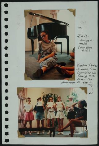 Alpha Phi Beta Epsilon Chapter Scrapbook, 1992-1993, Page 21