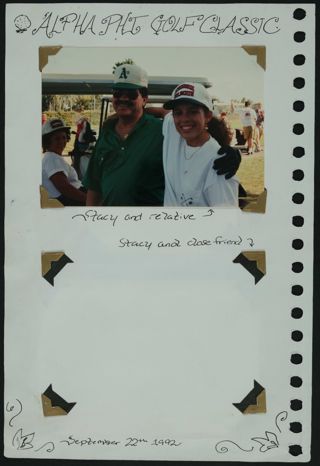 Alpha Phi Beta Epsilon Chapter Scrapbook, 1992-1993, Page 22