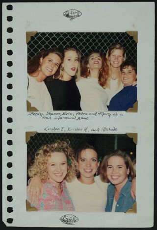 Alpha Phi Beta Epsilon Chapter Scrapbook, 1992-1993, Page 25
