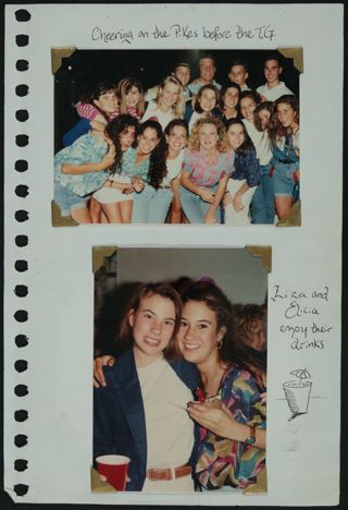 Alpha Phi Beta Epsilon Chapter Scrapbook, 1992-1993, Page 27