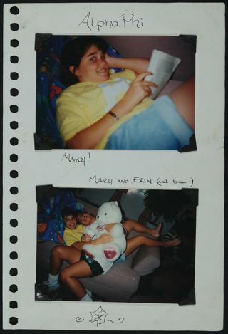 Alpha Phi Beta Epsilon Chapter Scrapbook, 1992-1993, Page 53