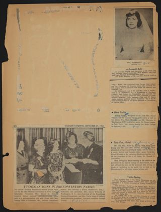 Beta Epsilon Chapter Scrapbook, 1962, Page 7