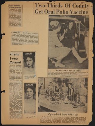 Beta Epsilon Chapter Scrapbook, 1962, Page 9