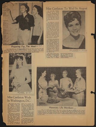 Beta Epsilon Chapter Scrapbook, 1962, Page 10
