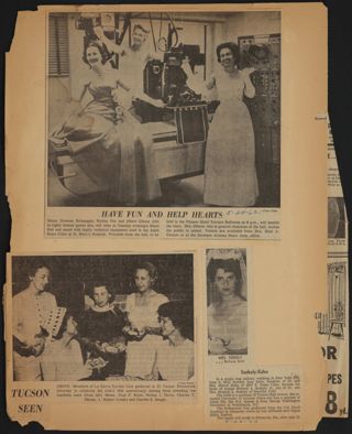 Beta Epsilon Chapter Scrapbook, 1962, Page 13