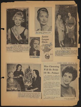 Beta Epsilon Chapter Scrapbook, 1962, Page 16