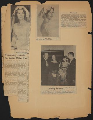 Beta Epsilon Chapter Scrapbook, 1962, Page 1