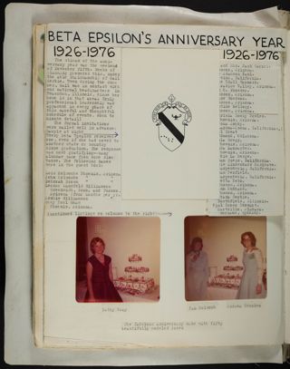 Alpha Phi Ivy League Alumnae Scrapbook, Page 20