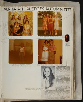 Alpha Phi Ivy League Alumnae Scrapbook, Page 31