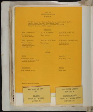 Alpha Phi Ivy League Alumnae Scrapbook, Page 68