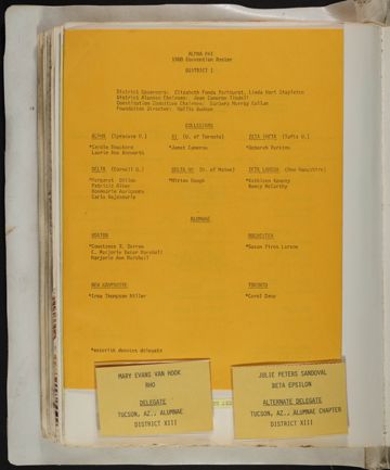 Alpha Phi Ivy League Alumnae Scrapbook, Page 68