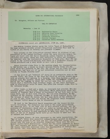 Alpha Phi Ivy League Alumnae Scrapbook, Page 69