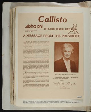 Alpha Phi Ivy League Alumnae Scrapbook, Page 70
