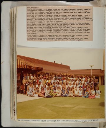 Alpha Phi Ivy League Alumnae Scrapbook, Page 72