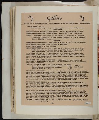 Alpha Phi Ivy League Alumnae Scrapbook, Page 76