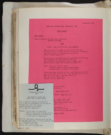 Alpha Phi Ivy League Alumnae Scrapbook, Page 86