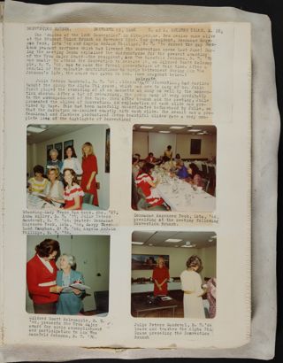 Alpha Phi Ivy League Alumnae Scrapbook, Page 100