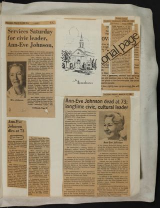 Alpha Phi Ivy League Alumnae Scrapbook, Page 110