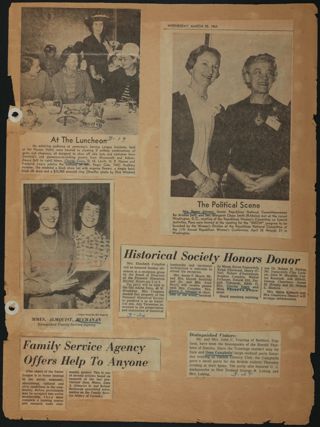 Beta Epsilon Chapter Scrapbook, 1963-1966, Page 7