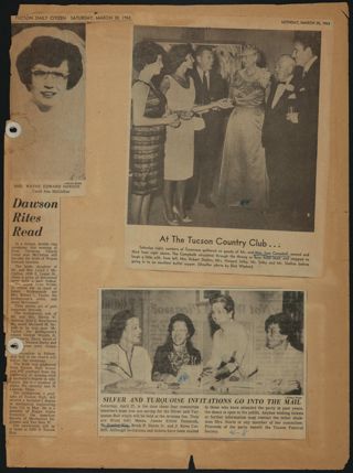 Beta Epsilon Chapter Scrapbook, 1963-1966, Page 9
