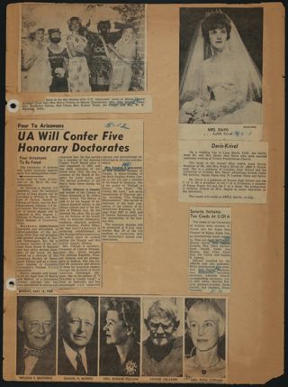 Beta Epsilon Chapter Scrapbook, 1963-1966, Page 13