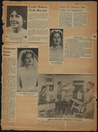 Beta Epsilon Chapter Scrapbook, 1963-1966, Page 16