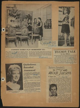 Beta Epsilon Chapter Scrapbook, 1963-1966, Page 21