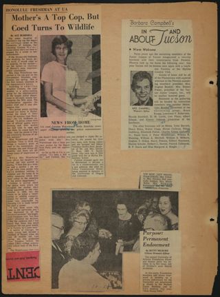 Beta Epsilon Chapter Scrapbook, 1963-1966, Page 22