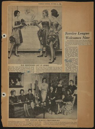 Beta Epsilon Chapter Scrapbook, 1963-1966, Page 23