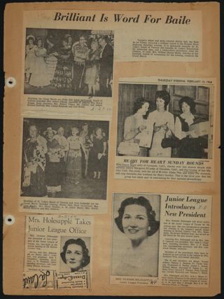 Beta Epsilon Chapter Scrapbook, 1963-1966, Page 33
