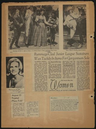 Beta Epsilon Chapter Scrapbook, 1963-1966, Page 44