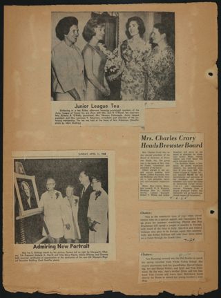 Beta Epsilon Chapter Scrapbook, 1963-1966, Page 58