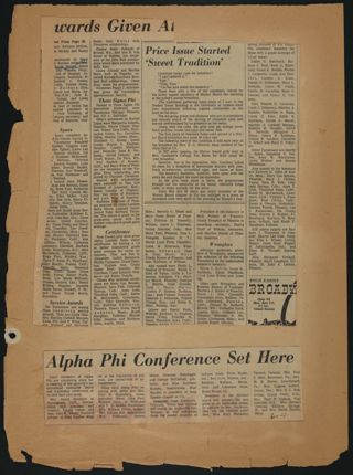 Beta Epsilon Chapter Scrapbook, 1963-1966, Page 65