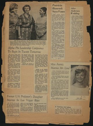 Beta Epsilon Chapter Scrapbook, 1963-1966, Page 68