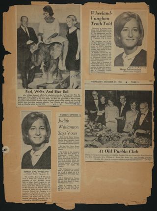 Beta Epsilon Chapter Scrapbook, 1963-1966, Page 71