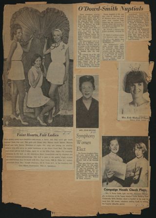 Beta Epsilon Chapter Scrapbook, 1963-1966, Page 83