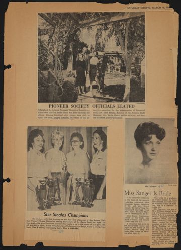 Beta Epsilon Chapter Scrapbook, 1961, Page 5