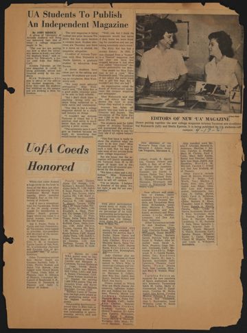 Beta Epsilon Chapter Scrapbook, 1961, Page 7